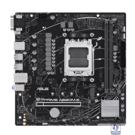 ASUS PRIME A620M-E-CSM (Socket AM5, mATX, 2xDDR5(96GB), VGA/DP/HDMI, 1xPCIe 4.0x16/2xPCIe 4.0x1, 1xLAN, 4xSATA 6Gb/s, 1xM.2, 2xUSB 3.2, 4xUSB 2.0, 1xPS/2)