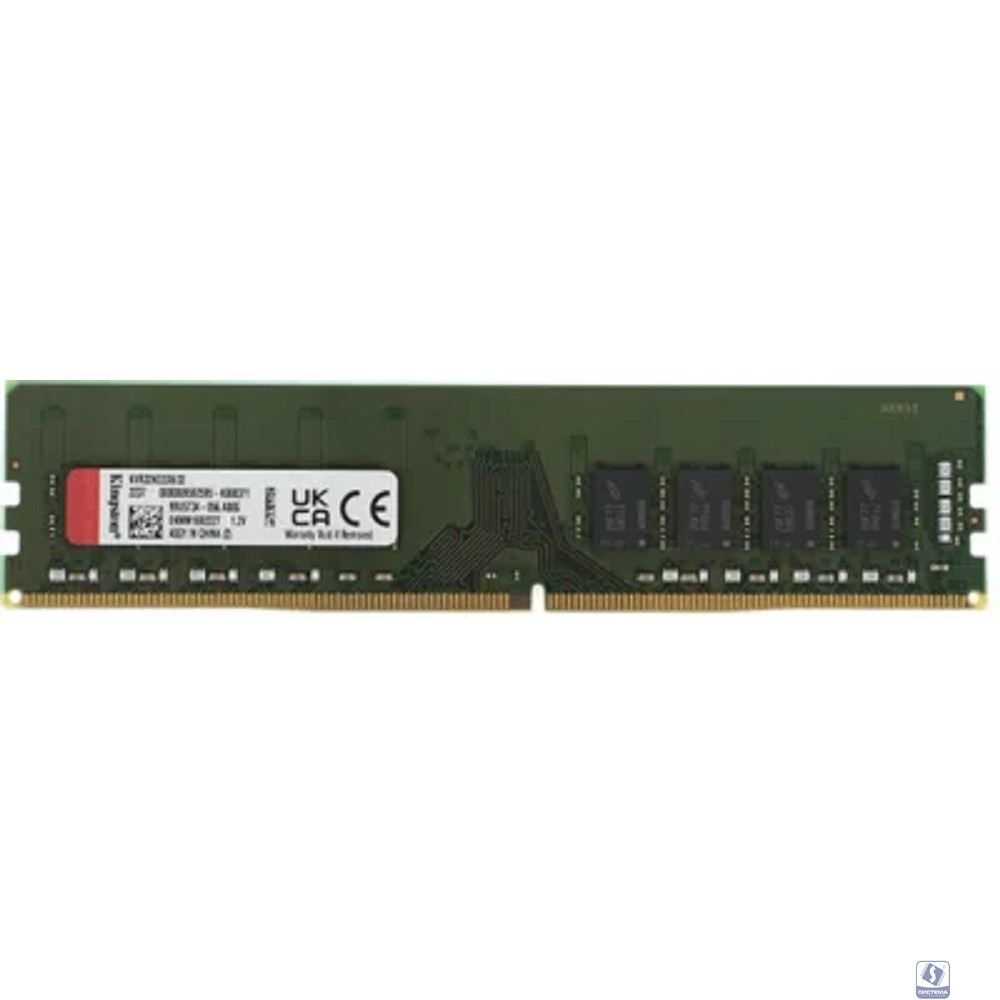 Kingston DDR4 DIMM 32GB KVR32N22D8/32 PC4-25600, 3200MHz, CL22