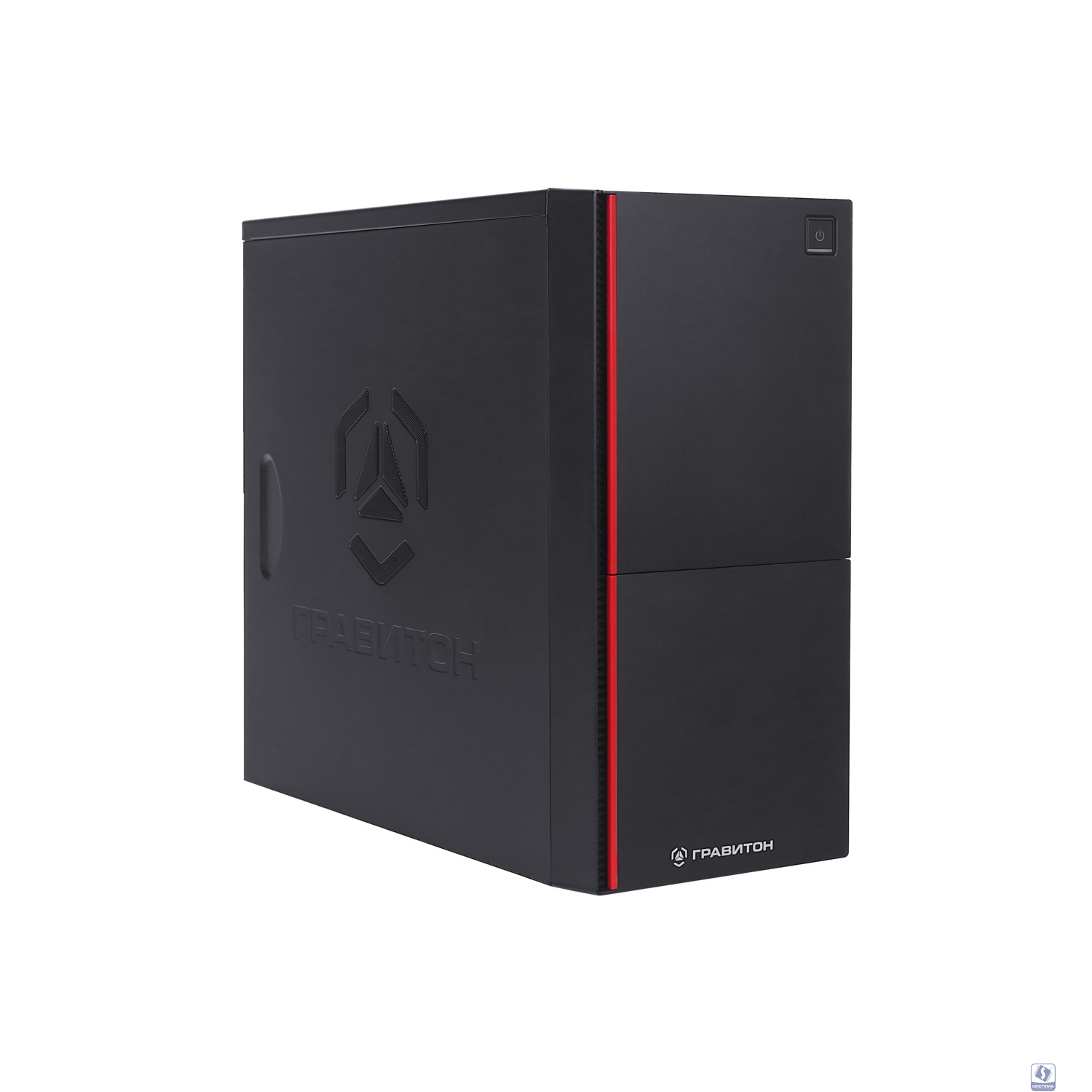 Гравитон Д50А (211496) RYZEN 5 5600G/2x8GB/1xSSD1TB/FP_2xUSB2.0/450W Bronze/K+M/NoOS/Реестр МПТ