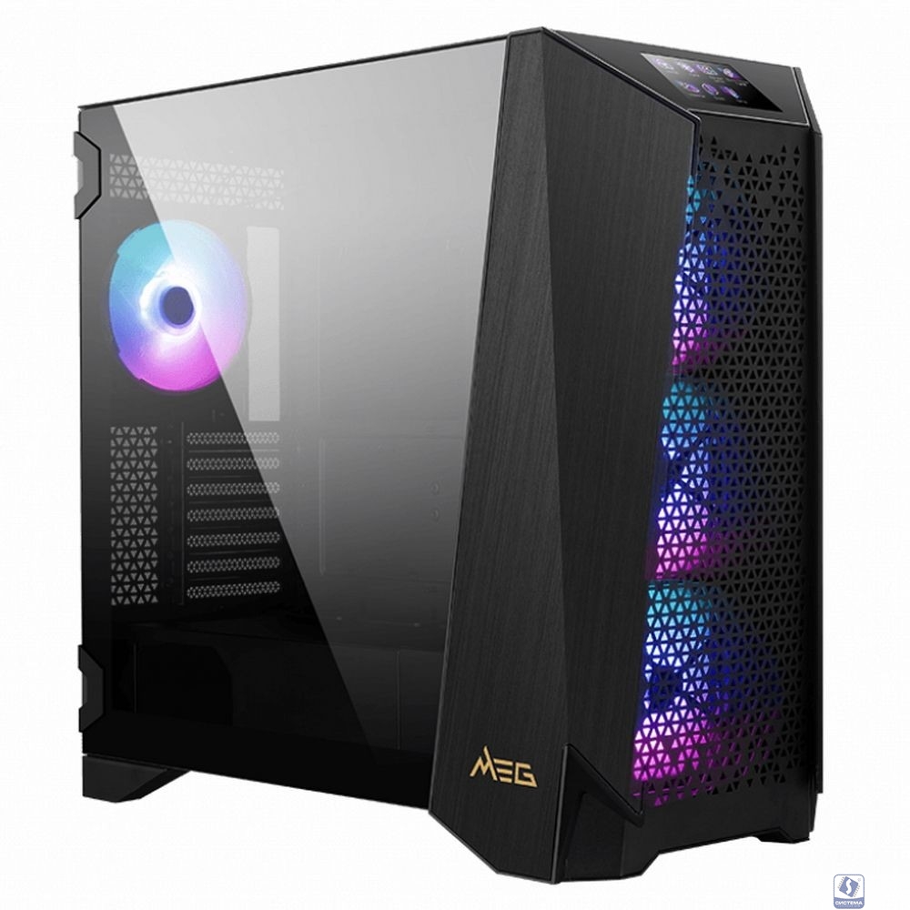 Корпус MSI MEG PROSPECT 700R Mid-Tower, E-ATX, 2xUSB 3.2, 1xUSB-C, Audio I/O, 4x140 ARGB fan, Laminated Tempered Glass, (41556) 