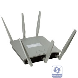 D-Link DAP-2695/RU/A1A PROJ Беспроводная двухдиапазонная точка доступа AC1750 с поддержкой PoE и Nuclias Connect