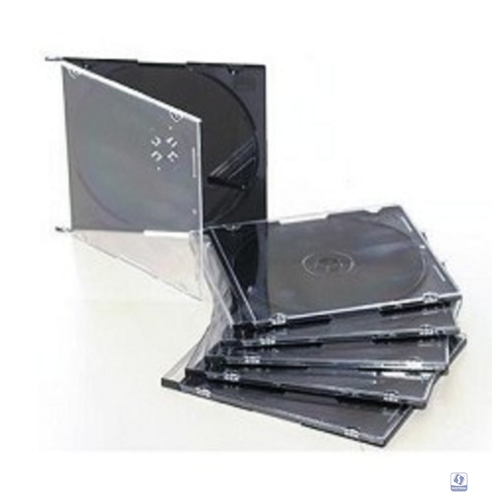 CD-box Slim черн.[CDB-sl] (200 шт.)