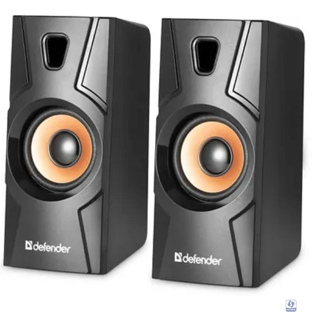Defender Aurora S8 черный, 8 Вт, питание от USB Акустическая 2.0 система [65408]