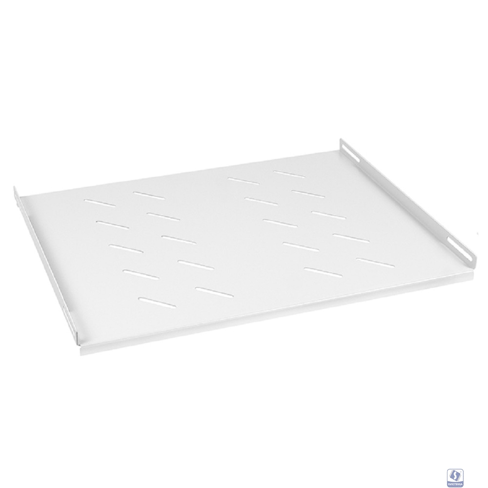 Cabeus SH-J018-FC-600m-100KG Полка 19" перфорированная глубиной 400 мм для напольных и настенных шкафов глубиной 600 мм, усиленная до 100кг