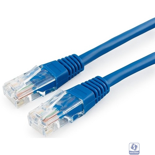 Cablexpert Патч-корд медный UTP PP10-7.5M/B кат.5e, 7.5м, литой, многожильный (синий)