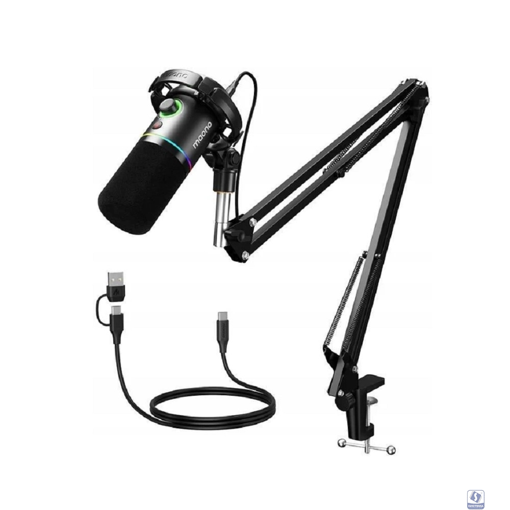 Микрофон MAONO PD200XS черный