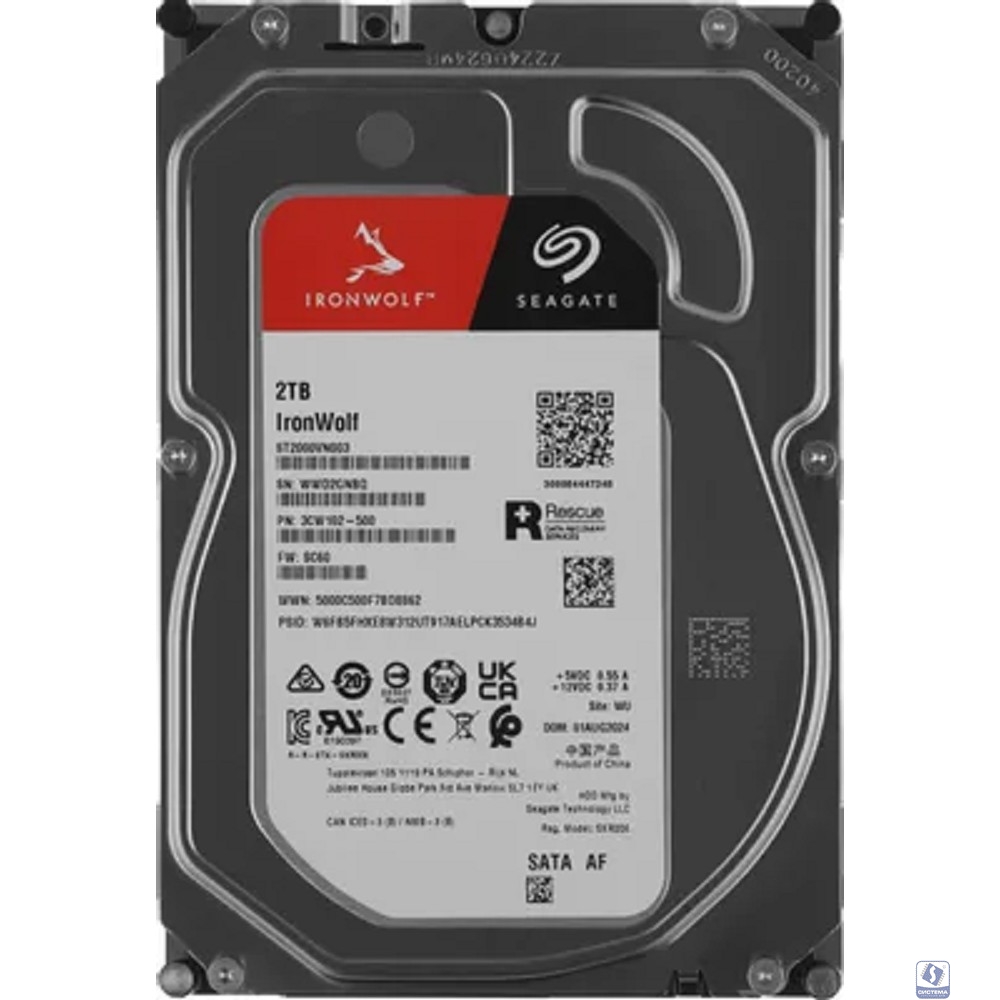 2TB Seagate Ironwolf (ST2000VN003) 