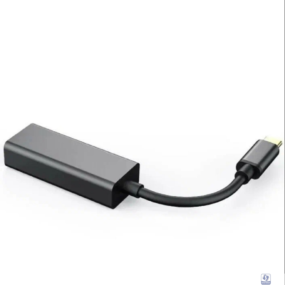 Telecom <TU320M> Кабель-переходник USB 3.1 Type-C -->RJ-45 1000Mbps Ethernet, Aluminum Shell, 0.15м [6926123470442]