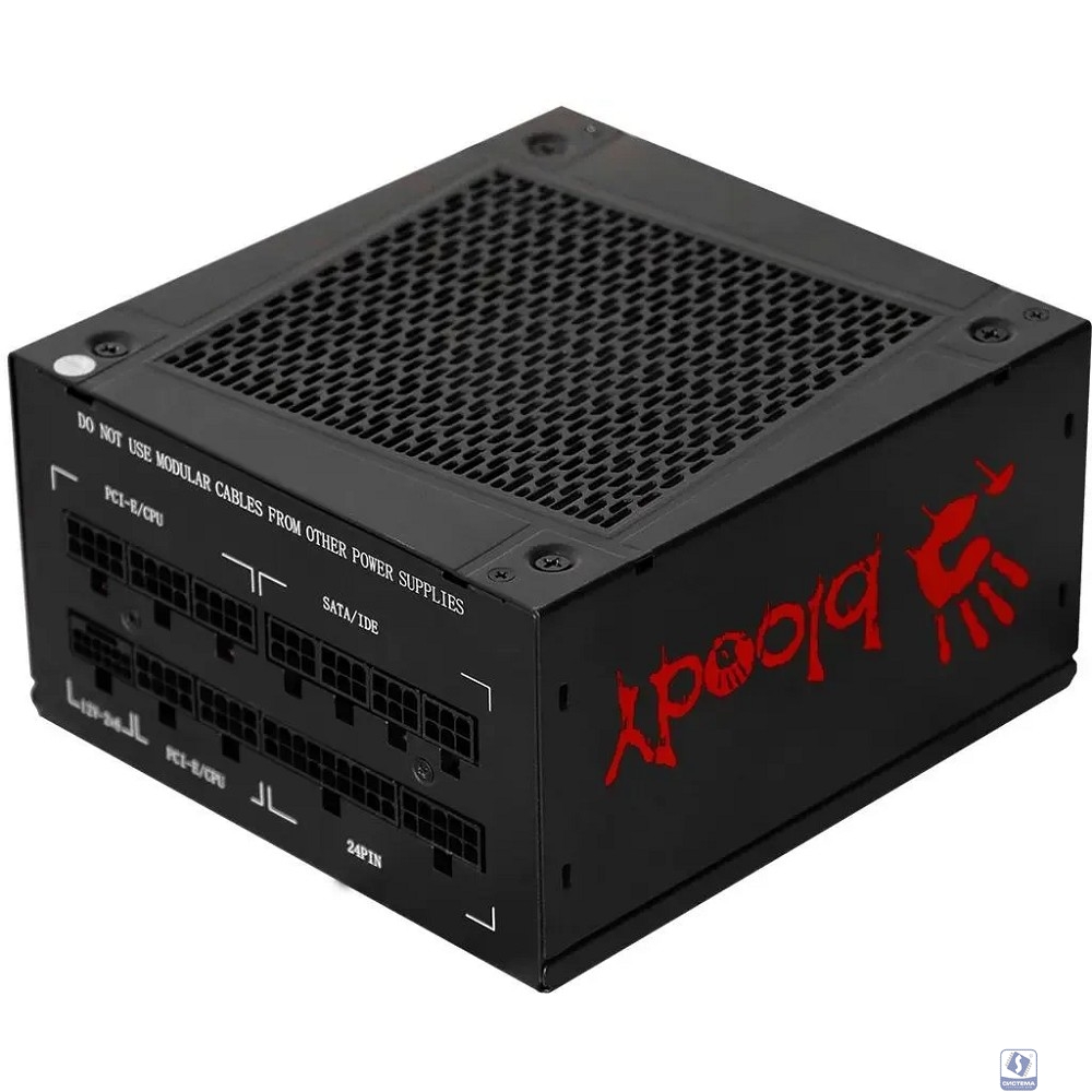 Bloody BD-PS1000G-M ATX 1000W 80+ gold (20+4pin) APFC 140mm fan 12xSATA Cab Manag RTL