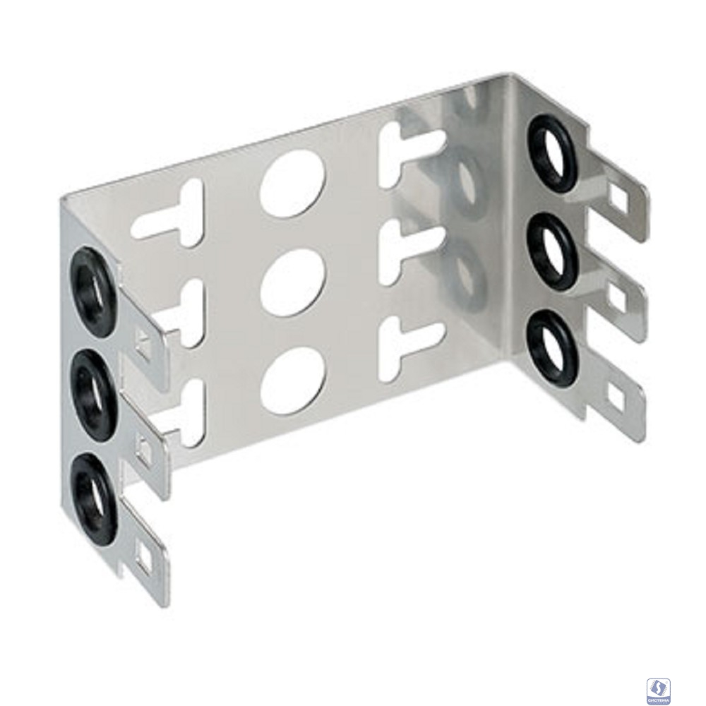 Cabeus FW-30 Рама (монтажный хомут) глубиной 50мм для крепления 3-х плинтов типа Krone