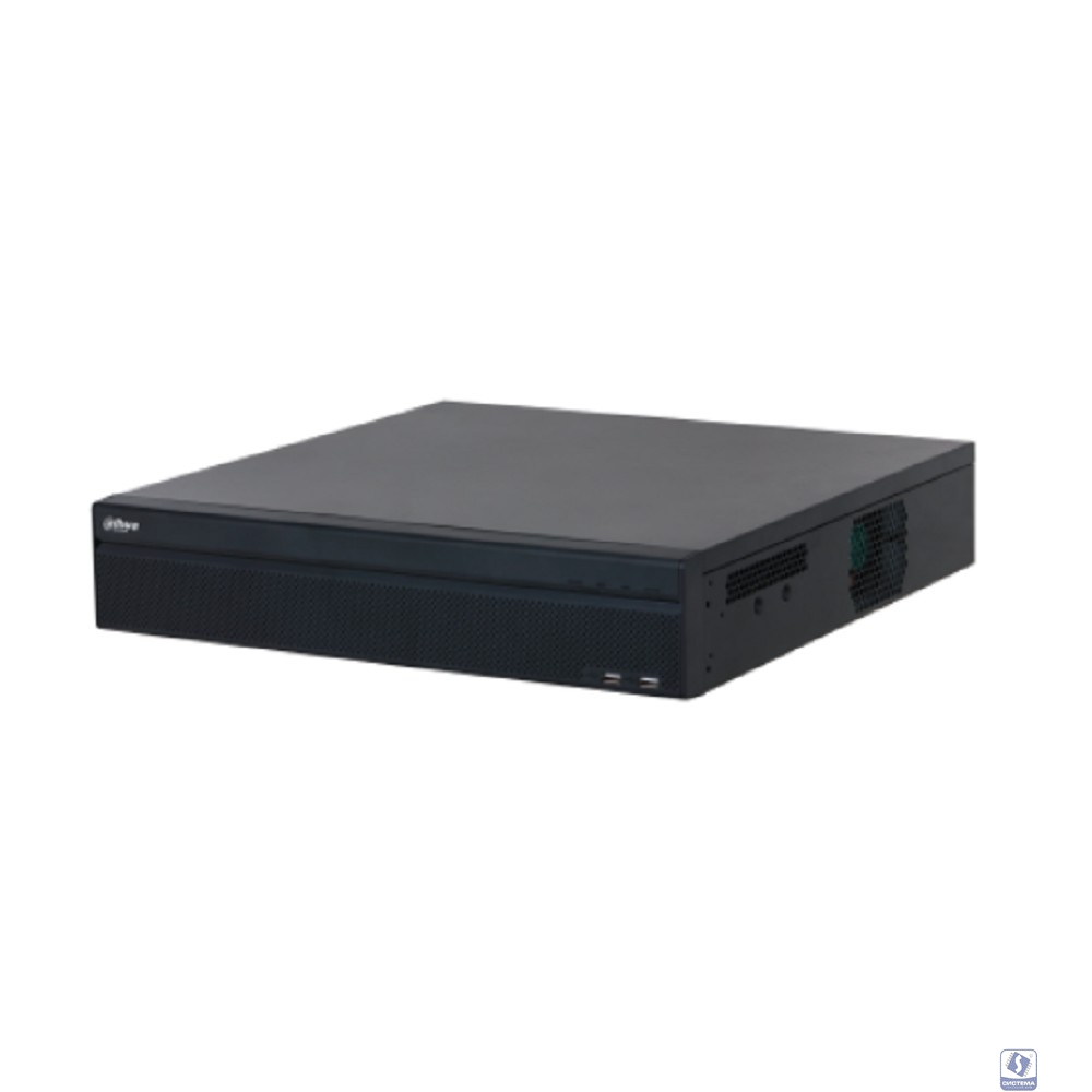 DAHUA DHI-NVR5864-EI2 64-канальный IP-видеорегистратор 4K, H.265+ и ИИ  448Мбит/с; 8 SATA III до 20Тбайт; RAID 0/1/5/6/10;  2 HDMI (8K), 2 VGA; 2 RJ45 1000Мбит/с; тревожные вх./вых.: 16/8