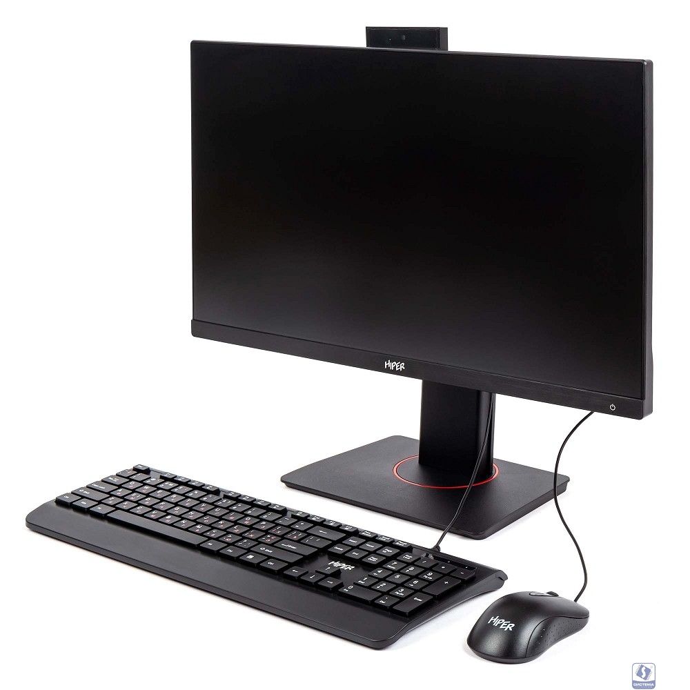 HIPER V6 [V6-i3141R8N2H6FBI6EPBMKWP] Black 23.8"