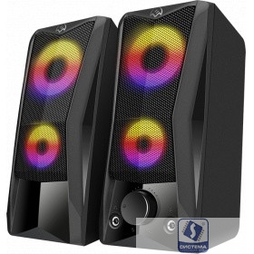 SVEN 445, чёрный (6 Вт, питание USB, подсветка) 