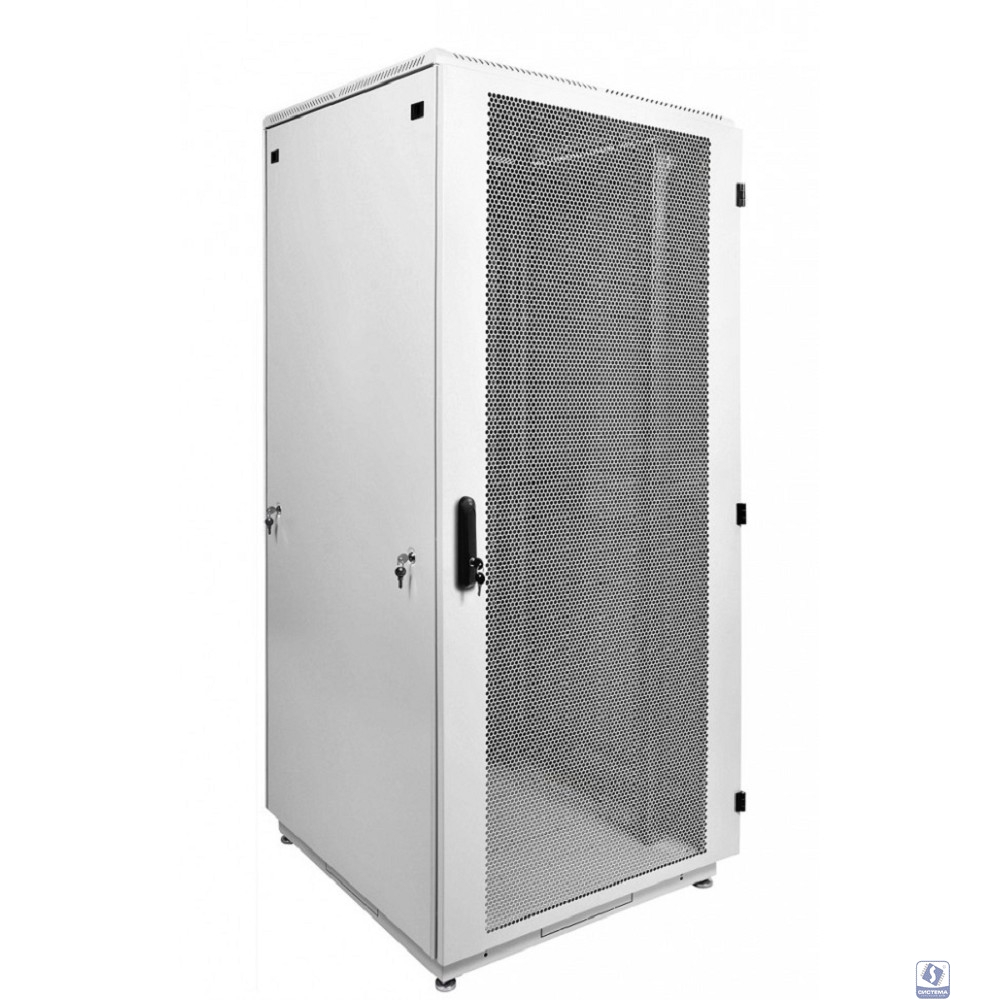 ЦМО Шкаф телекоммуникационный напольный 48U (600 x 800) дверь перфорированная, 2шт., ШТК-М-48.6.8-44АА