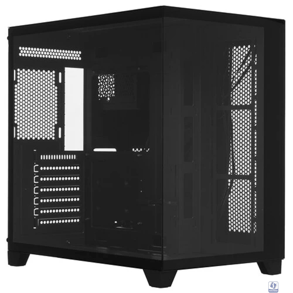 Поврежденная упаковка 1STPLAYER MEGAVIEW MV8-TP Black / ATX / MV8-TP-BK