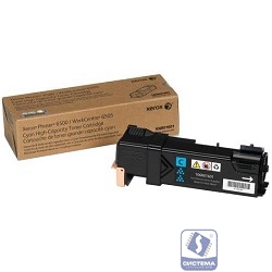 XEROX 106R01601  Тонер XEROX Phaser 6500/WC 6505 голубой (2.5K)  XEROX 106R01601  Тонер XEROX Phaser 6500/WC 6505 голубой (2.5K)