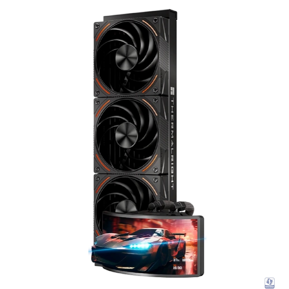 Thermalright Система водяного охлаждения Rainbow Vision 360 Turbo ARGB Black / 3x120mm ARGB PWM Fans / TRRV360TAB