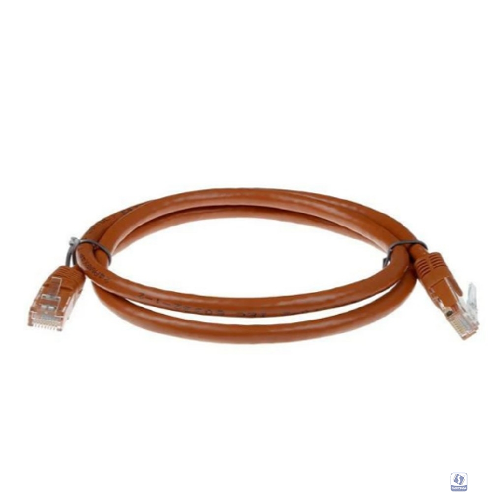 Кабель ACD Патч-корд ACD-LPU6Z-10N |ACD-LPU6Z-10N| Cat6 UTP 26AWG 4Pair, CU, LSZH, Коричневый, 1м 