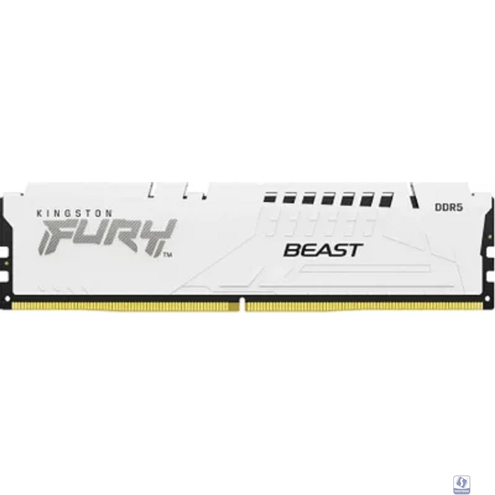 Kingston DDR5 DIMM 32GB Fury Beast KF552C40BW-32 5200МГц White,  Ret