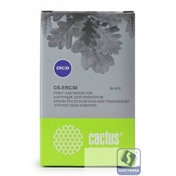 CACTUS Картридж матричный CS-ERC30 12.7x5 черный для Epson ERC 30/34/38/TM-U220