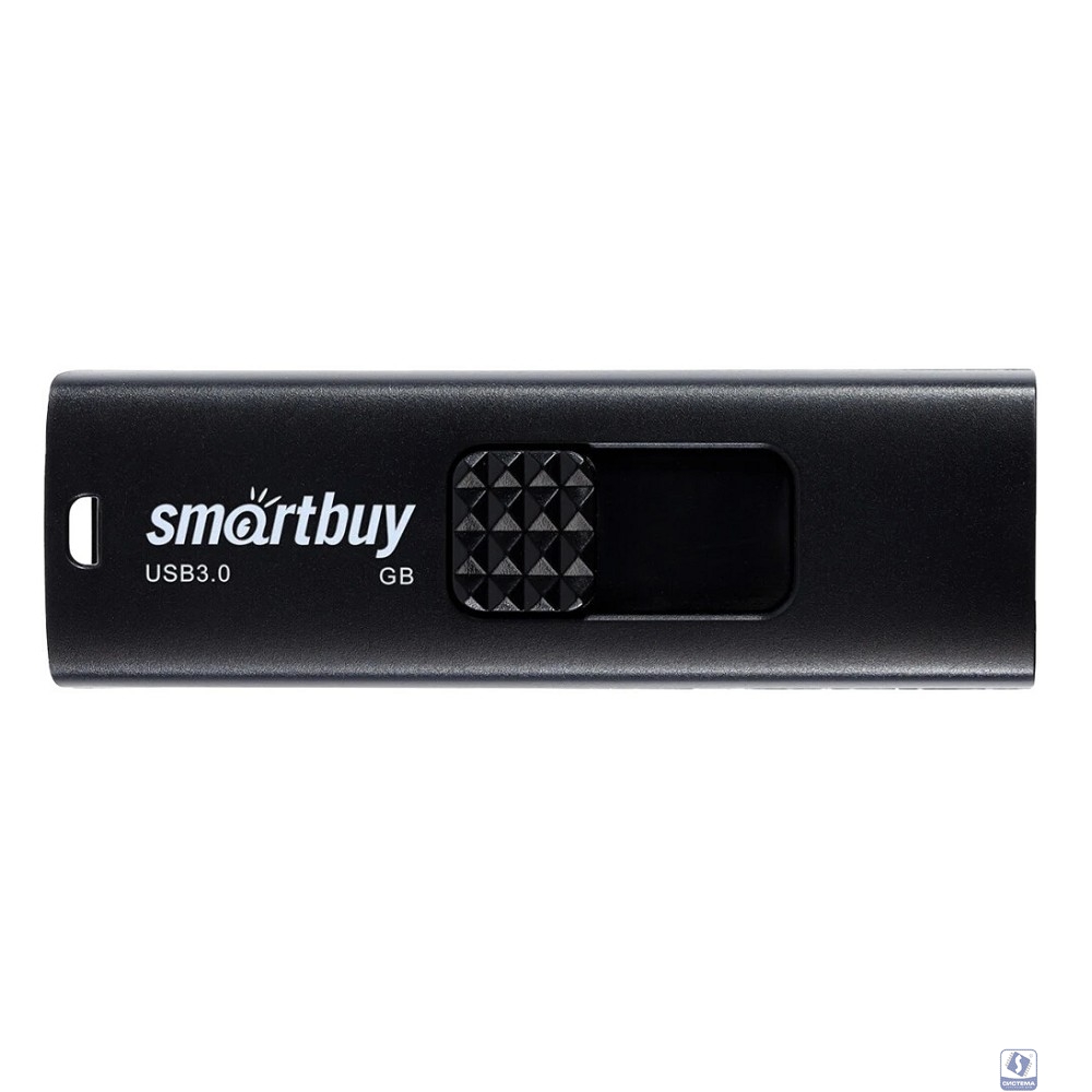 Smartbuy USB Drive 16GB Fashion Black  3.0/3.1(SB016GB3FSK)