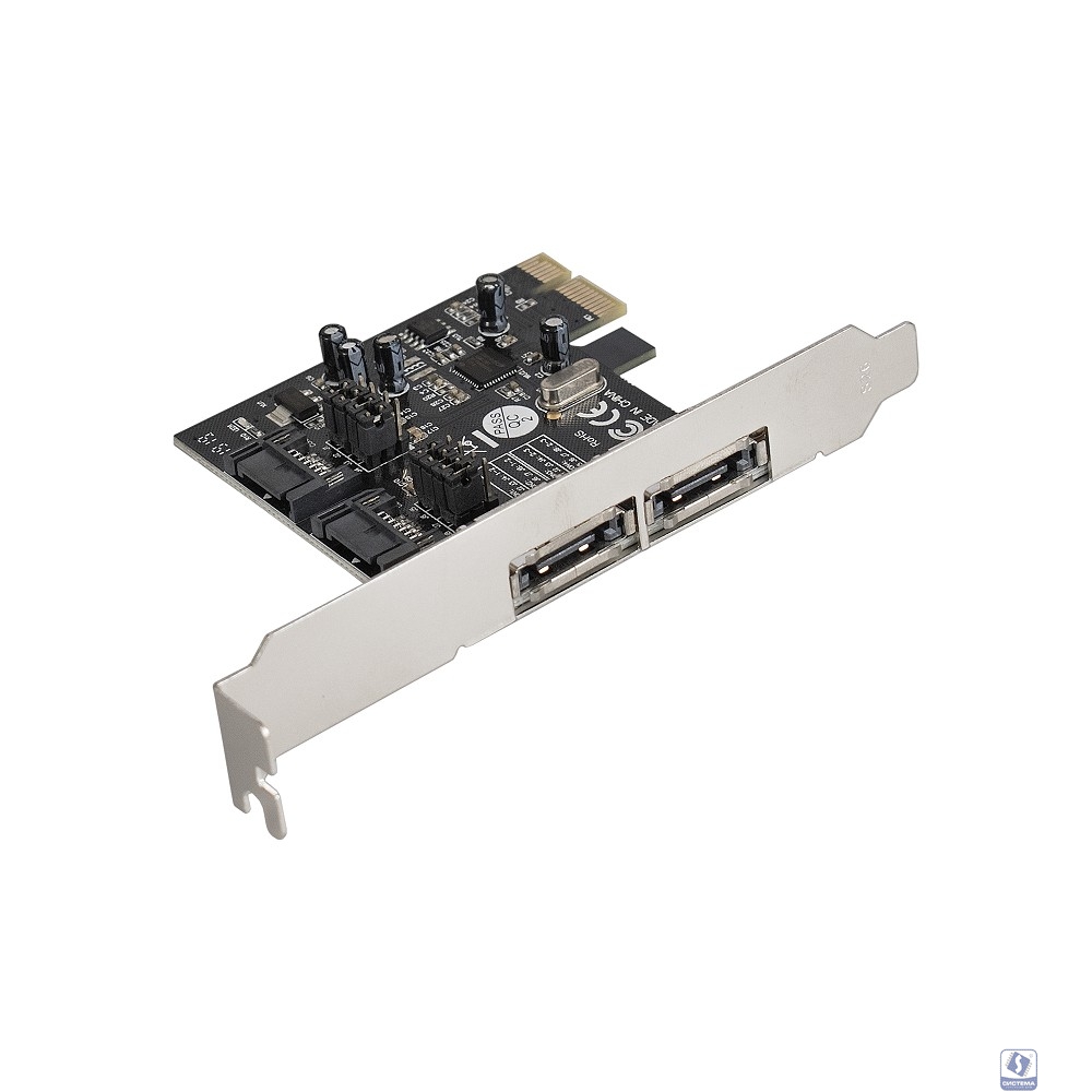 Exegate EX283707RUS Контроллер EXE-501 PCI-E 2.0, SATA3 6Gb/s, 2 int+2 ext (OEM) Exegate EX283707RUS Контроллер EXE-501 PCI-E 2.0, SATA3 6Gb/s, 2 int+2 ext (OEM)
