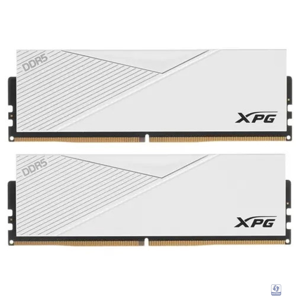 A-data DDR5 DIMM 32GB XPG LANCER DDR5-6000 AX5U6000C3016G-DCLAWH,CL30, 1.35V K2*16GB WHITE 