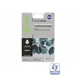 Cactus LC-1280XBK Картридж струйный Cactus CS-LC1280XBK черный для Brother MFC-J6510/6910DW (62ml)