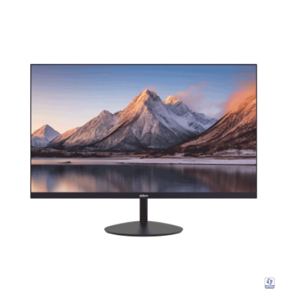 Dahua DHI-LM22-A200Y 21.45"(16:9) FullHD монитор Тип матрицы: VA. ELED подсветка, 1920x1080, 250 кд/м2, 3000:1,178°/178°, 10 мс, 100Гц, Цвет: 16.7Млн (8 бит). VESA: 75Х75 мм.  VGA1, HDMI1