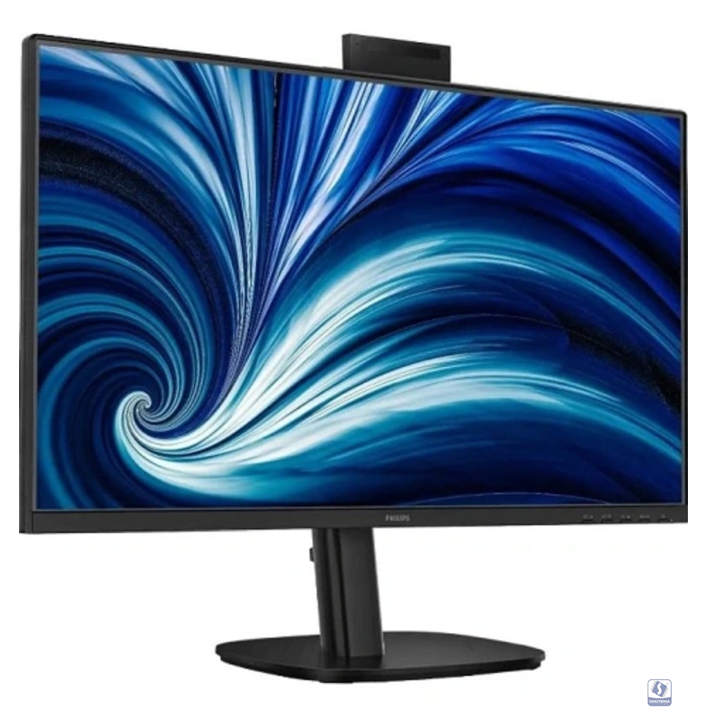 LCD PHILIPS 27" 27B2N3500JH черный {IPS 2560x1440 120Hz 4ms  350cd 1300:1 178/178 2xHDMI DisplayPort 4xUSB3.2 Speakers Webcam HAS Pivot Internal VESA