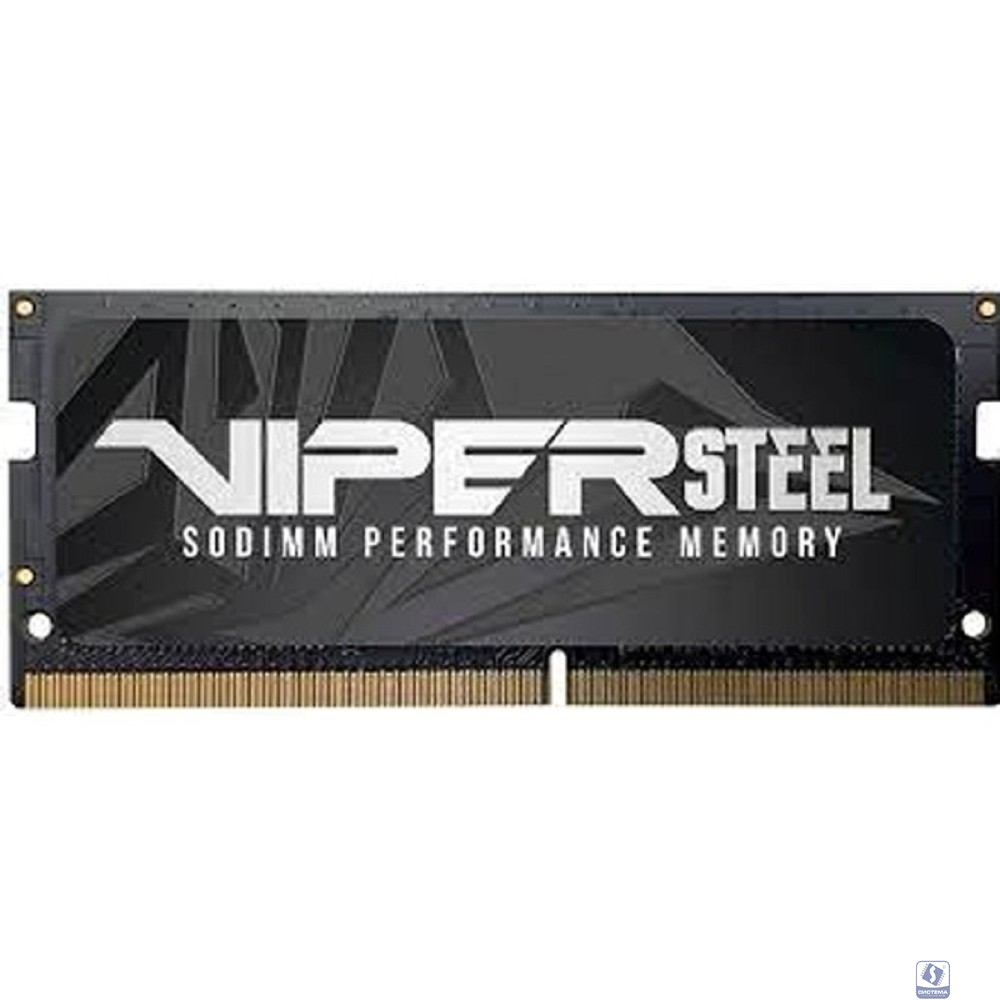 Patriot  DDR4 SODIMM 16Gb  3200MHz PVS416G320C8S Steel Series RTL PC4-25600 CL22 M 260-pin 1.2В single rank