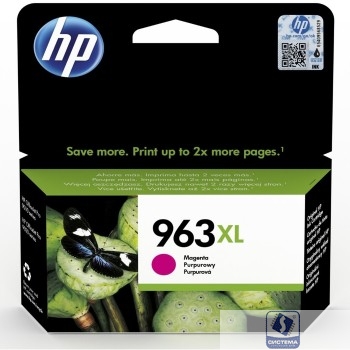 HP 3JA28AE Картридж струйный  963 пурпурный (1600 стр.) 