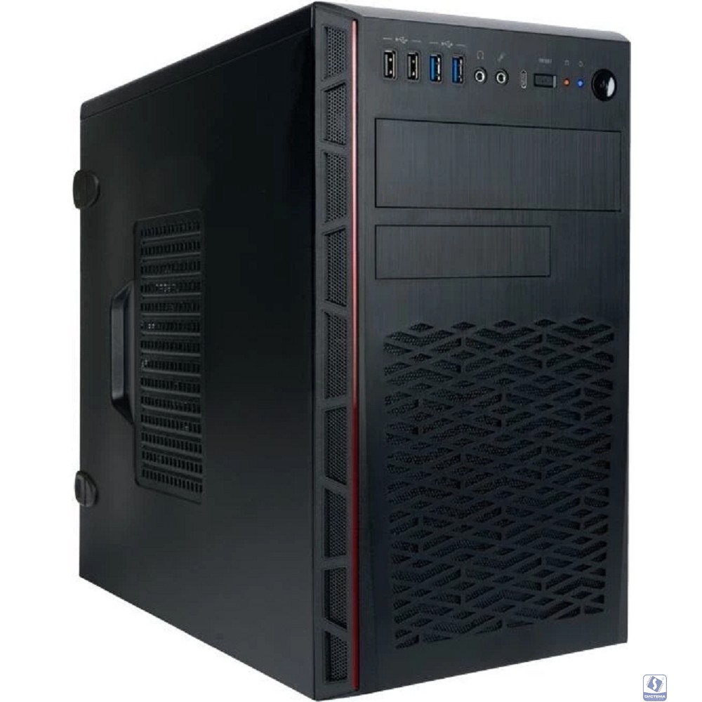 Mini Tower InWin EMR065 Black 600W PM-600ATX U3.0*2+U2.0*2+A(HD)+intrusion switch mATX  INWIN [6196819]