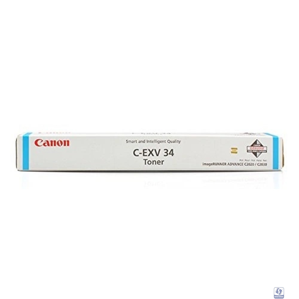 Canon C-EXV34C 3783B002 Тонер для IR Advance-C2000ser / C2020 / C2025 / C2030, Голубой, 16000стр. (CX)