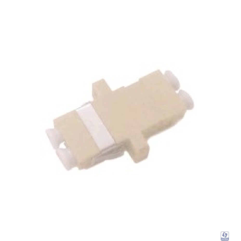 Rexant (50-6084) Оптический проходной адаптер LC-LC Duplex MM UPC пластиковый корпус бежевый (Упаковка 10 шт)
