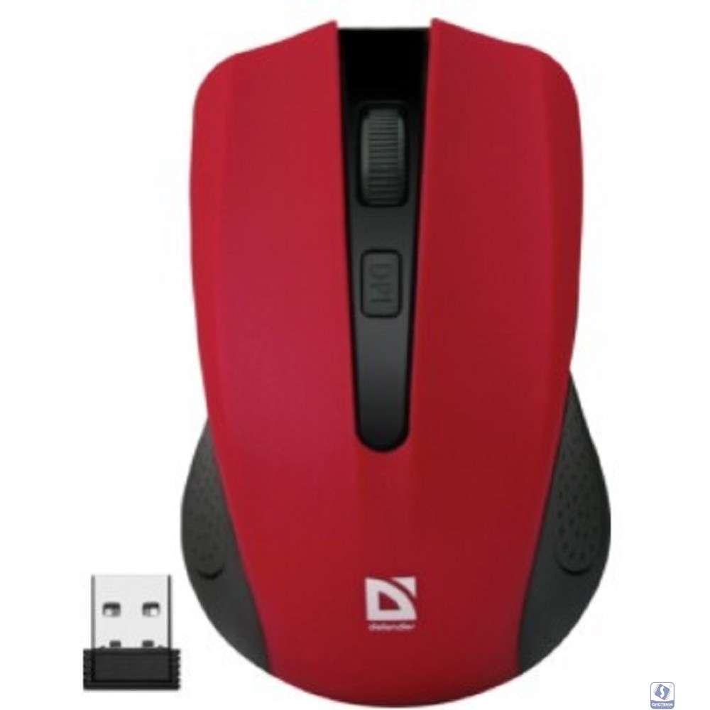 Defender Accura MM-935 Red USB [52937]