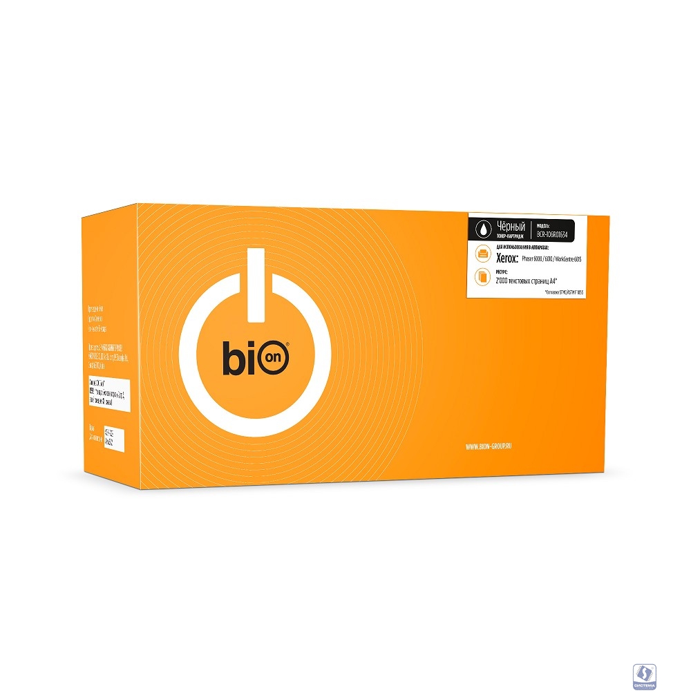 Bion BCR-106R01634 Картридж для Xerox (1250 стр.),Черный, с чипом