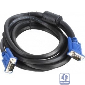 Aopen/Qust <ACG341AD-3M> Кабель монитор-SVGA card (15M-15M) 3м 2 фильтра 