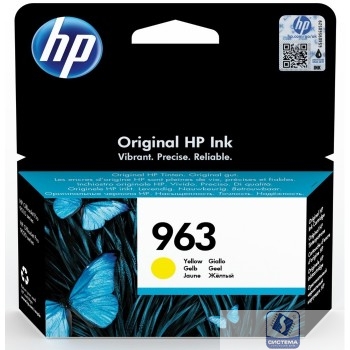 HP 3JA25AE Картридж струйный  963 желтый (700стр.) 