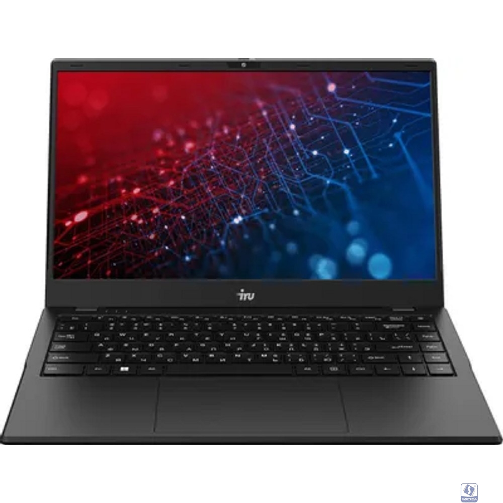 IRU Planio 14ING  14" IPS FHD  N100 8Gb SSD512Gb  FreeDOS black (2058899)