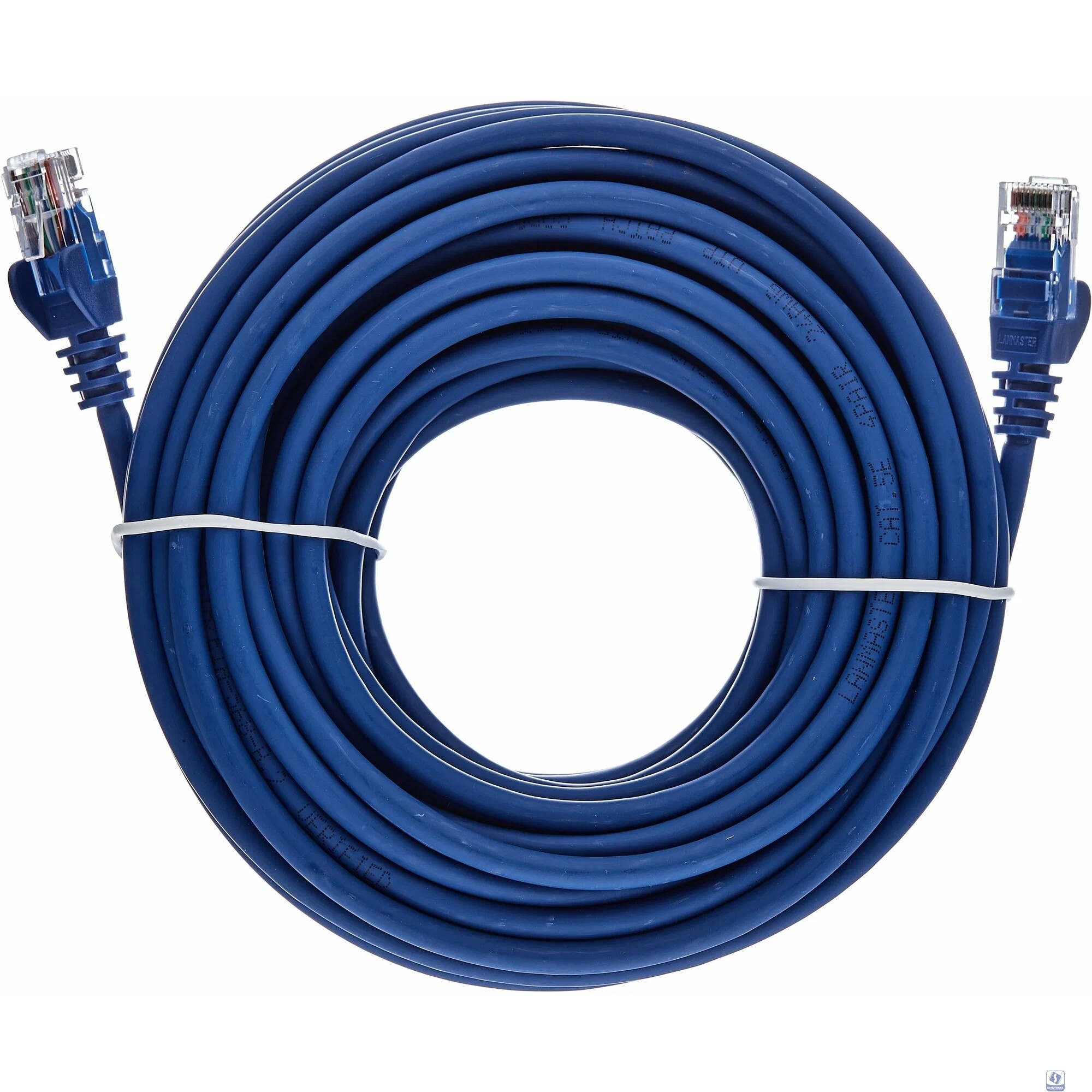Патч-корд LanMaster вилка RJ-45,  вилка RJ-45,  кат.5е,  LSZH,  10м,  синий [lan-pc45/u5e-10-bl]