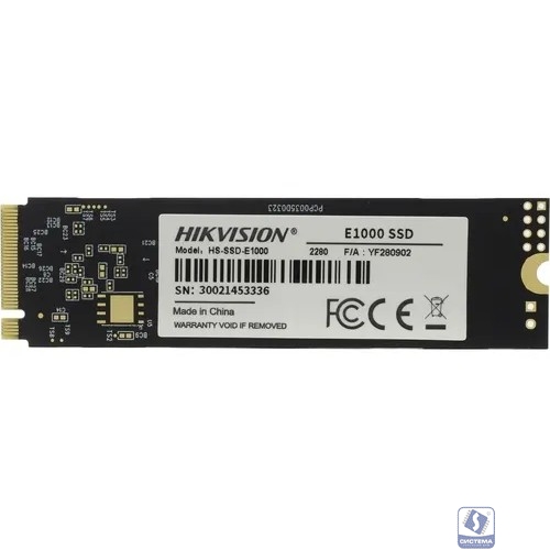 Накопитель SSD Hikvision SATA III 512Gb HS-SSD-E1000/512G M.2 2280