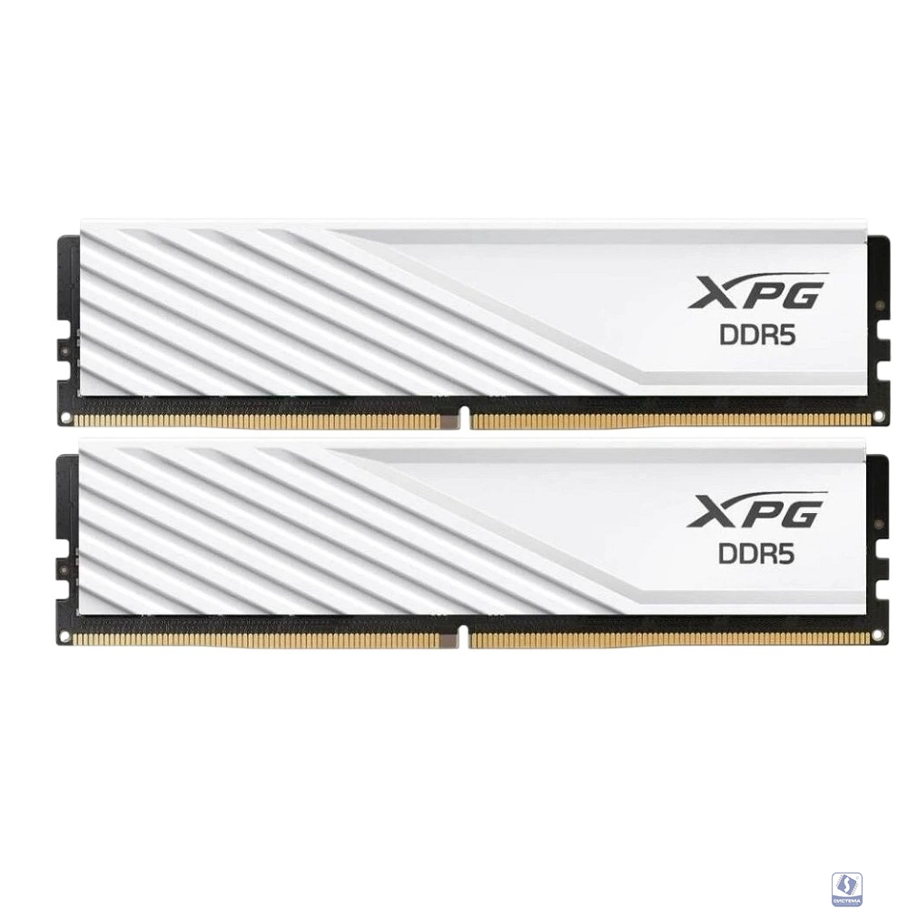 A-Data DDR5 DIMM 32GB 2x16GB 6000MHz AX5U6000C3616G-DTLABWH XPG Lancer Blade RTL PC5-48000 CL36 288-pin 1.35В kit dual rank Ret