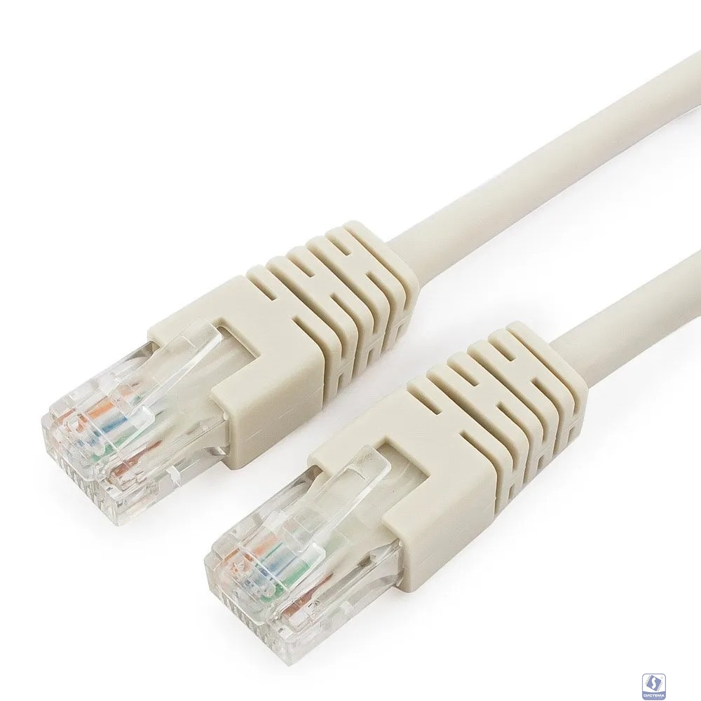 Cablexpert Патч-корд UTP PP6U-3M кат.6, 3м, литой, многожильный (серый)