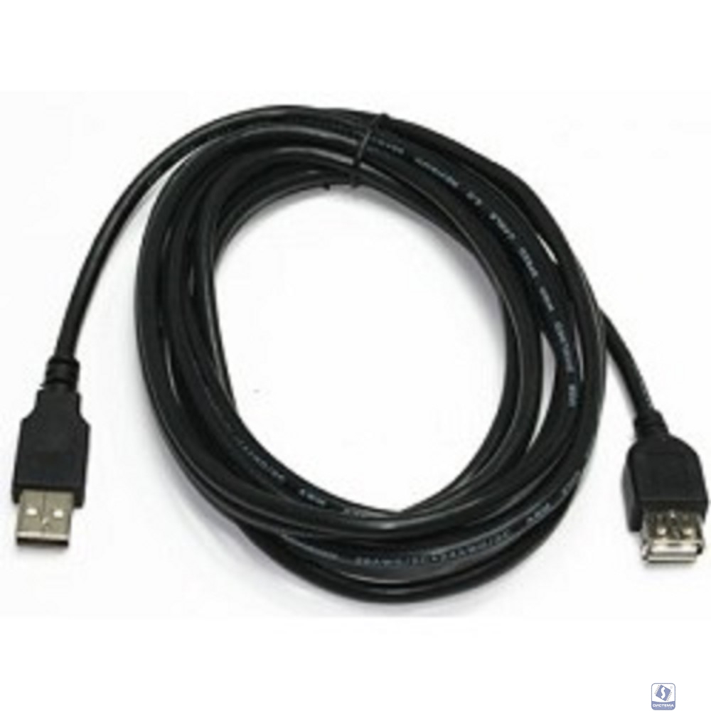 Bion Кабель удлинительный USB 2.0 A-A (m-f), 1.8 м, черный [BXP-CCP-USB2-AMAF-018]
