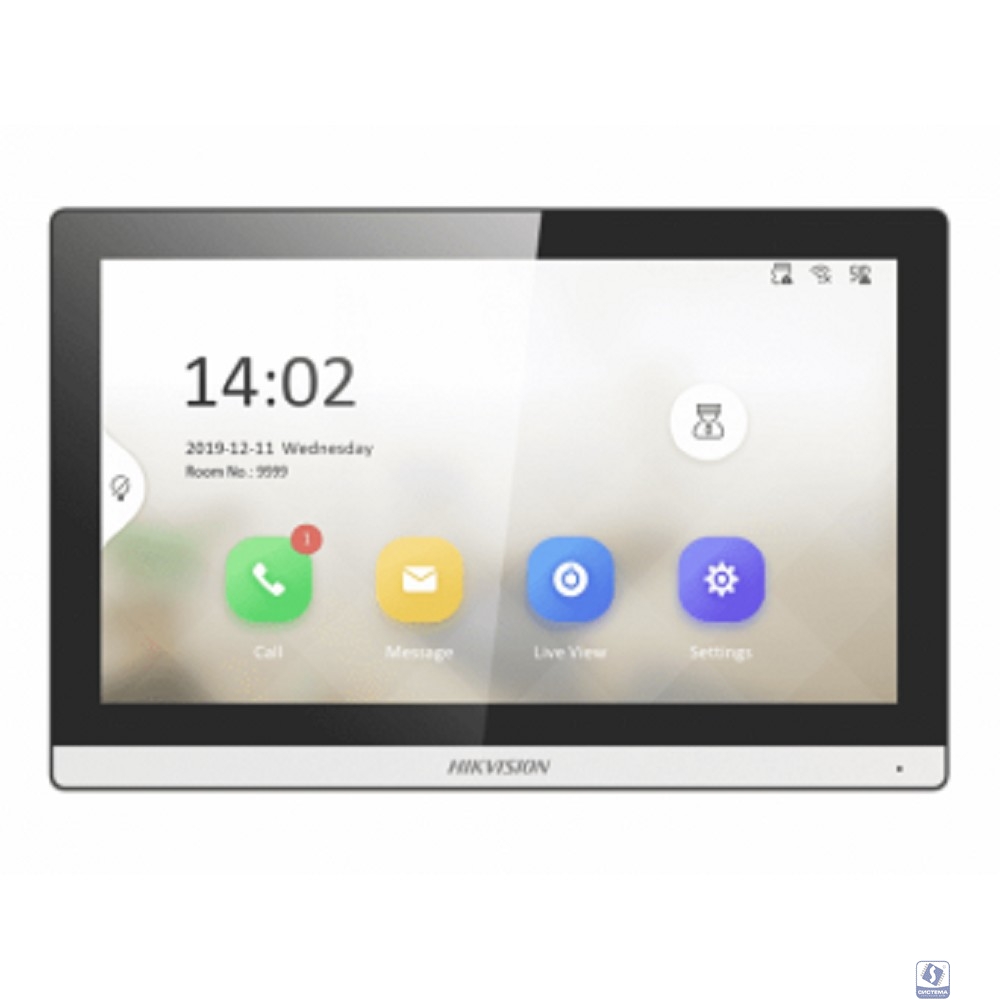 Видеодомофон Hikvision DS-KH6350-TE1 белый