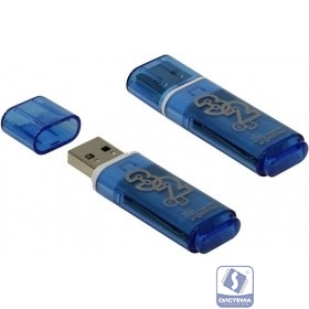 Smartbuy USB Drive 32Gb Glossy series Blue SB32GBGS-B