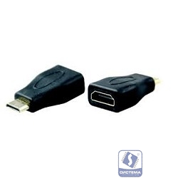 Rexant (17-6801) ПЕРЕХОДНИК  гн.HDMI - шт.Mini HDMI  GOLD