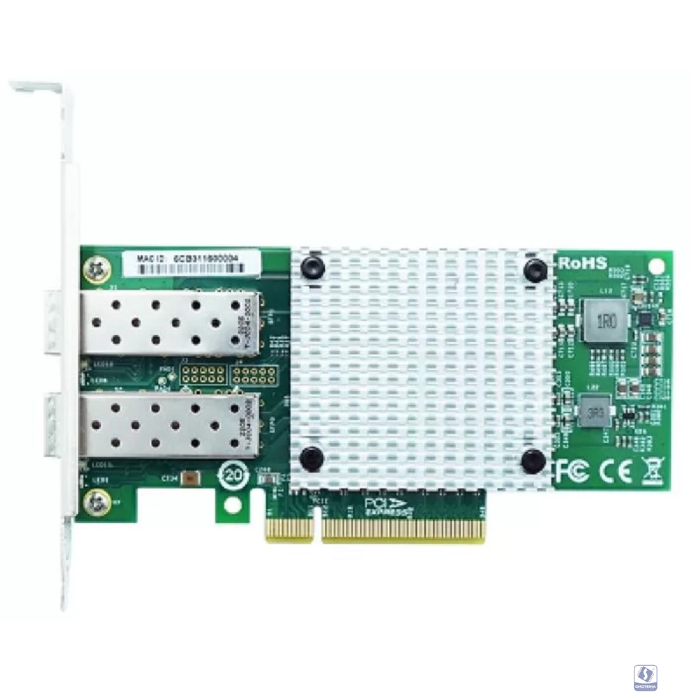Lr-Link LREC9812BF-2SFP+ PCIe x8 10G Dual Port SFP28 Server Network Card (Intel X710 based)