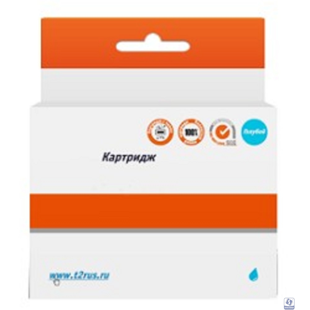 T2 C13T13024010 Картридж (IC-ET1302) для Epson Stylus SX525WD/Office B42WD/BX320FW/WF7015/7515, голубой  с чипом